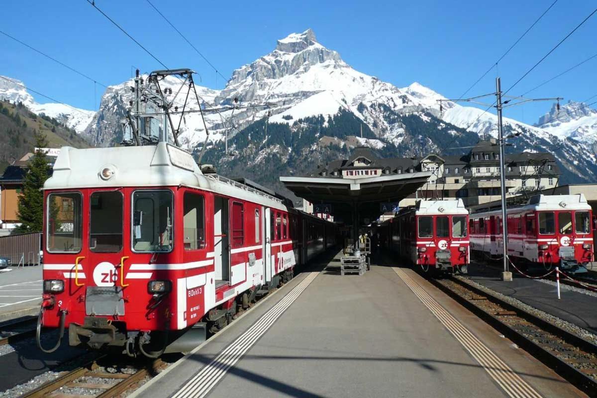 Nice Apartment Private Host Engelberg Kültér fotó